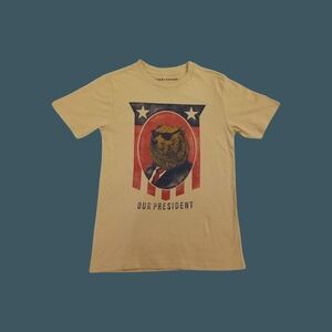 Lucky Brand Tan "Our President" T-shirt!